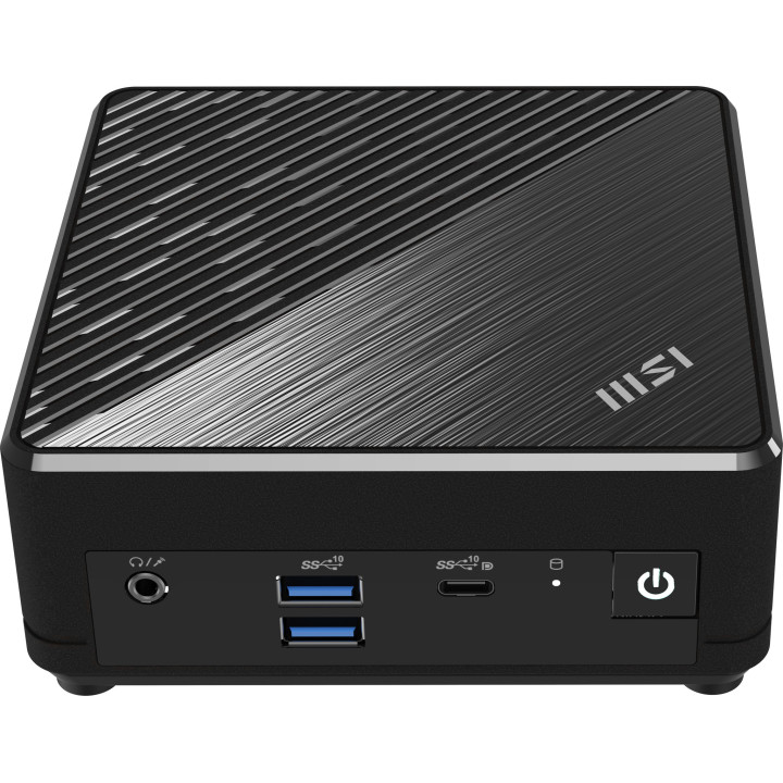 MSI Cubi N ADL-002EU Intel® N N100 4 Go DDR4-SDRAM 128 Go SSD Windows 11 Pro Mini PC Noir