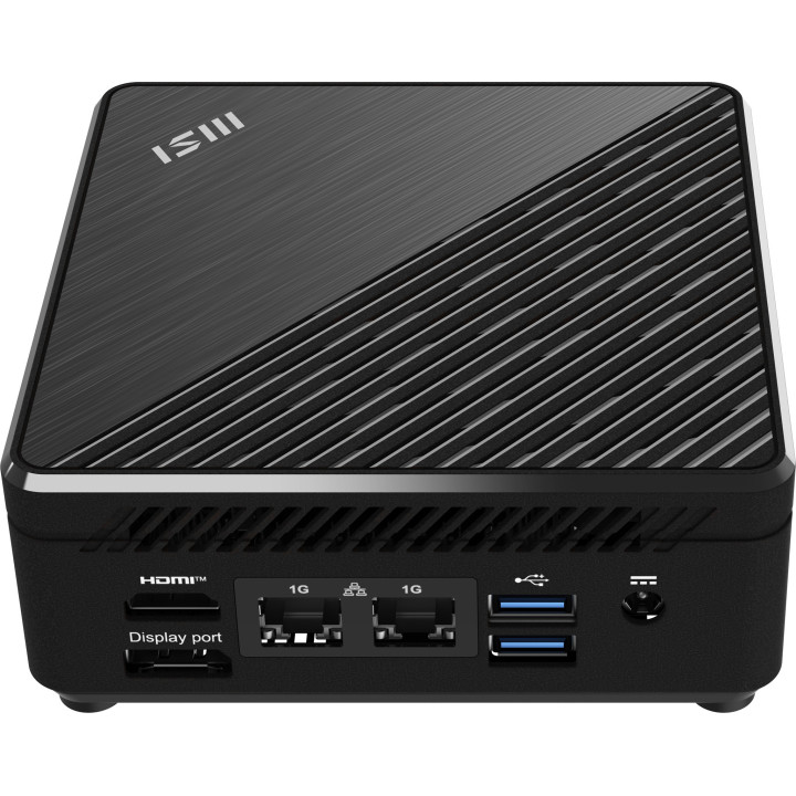 MSI Cubi N ADL-002EU Intel® N N100 4 Go DDR4-SDRAM 128 Go SSD Windows 11 Pro Mini PC Noir
