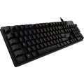 Logitech G 920-008940 clavier Gaming USB AZERTY Français Charbon