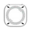 D-Link DBA-2820P point d'accès réseaux locaux sans fil 2600 Mbit/s Blanc Connexion Ethernet, supportant l'alimentation via ce