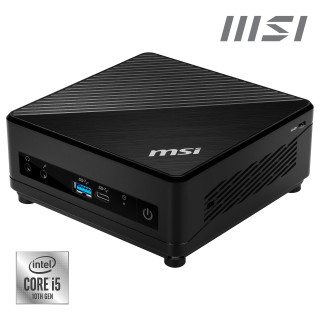 MSI Cubi 5 10M COMPACT PC I5-10210U 0.66L sized PC Noir Intel SoC 4,2 GHz