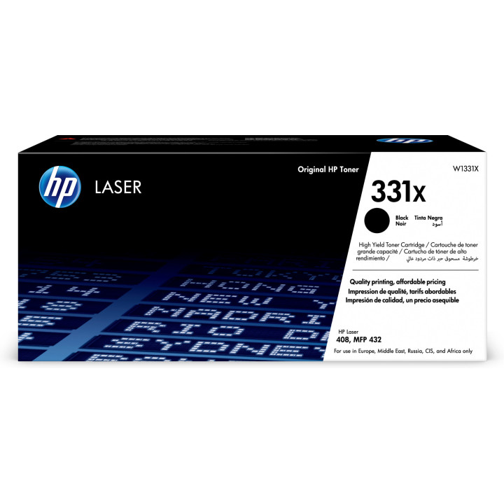 HP Cartouche de toner 331X authentique laser noir grande capacité