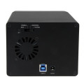 StarTech.com Boîtier RAID USB 3.0 pour 2 disques durs SATA III de 3,5 pouces avec UASP et hub USB à charge rapide