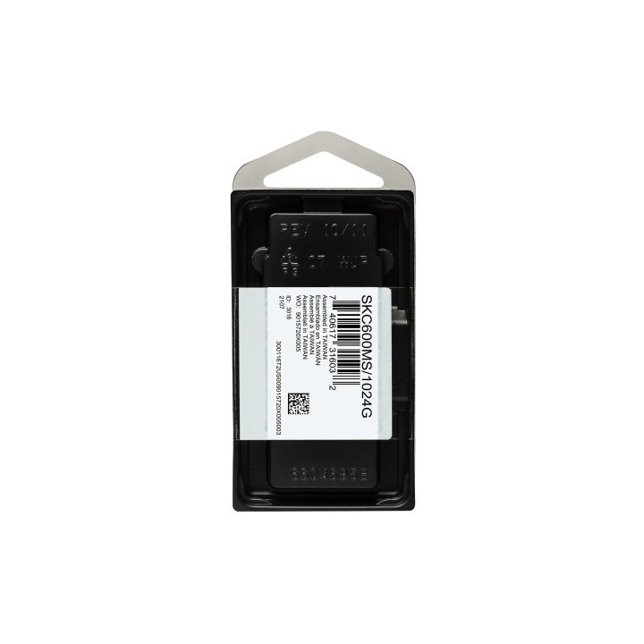 Kingston Technology SSD KC600 mSATA3 de 1 024 Go