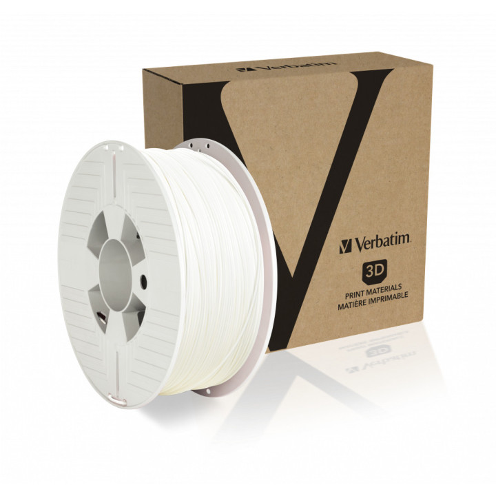 Verbatim 55315 matériel d'impression 3D Acide polylactique (PLA) Blanc 1 kg
