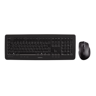 CHERRY DW 5100 clavier Souris incluse RF sans fil Suisse Noir