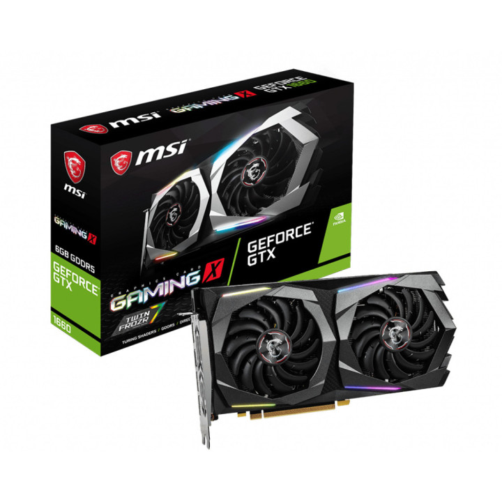 MSI V379-001R carte graphique NVIDIA GeForce GTX 1660 6 Go GDDR5