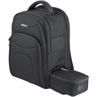 StarTech.com Sac à Dos Ordinateur Portable 15,6 pouces avec Compartiments Amovible pour Accessoires - Sac Informatique Profess