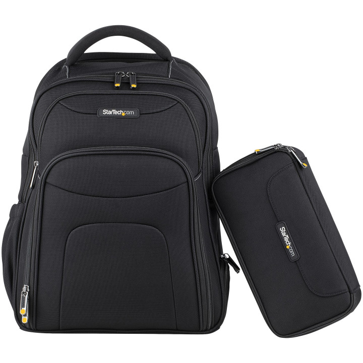 StarTech.com Sac à Dos Ordinateur Portable 15,6 pouces avec Compartiments Amovible pour Accessoires - Sac Informatique Profess