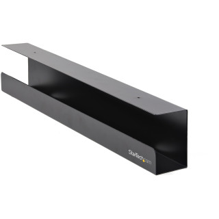 StarTech.com Goulotte Passe Câble Bureau Escamotable - Goulotte Rangement Câbles Bureau/Pupitre - Câbles/Fils/Rallonges - Ge