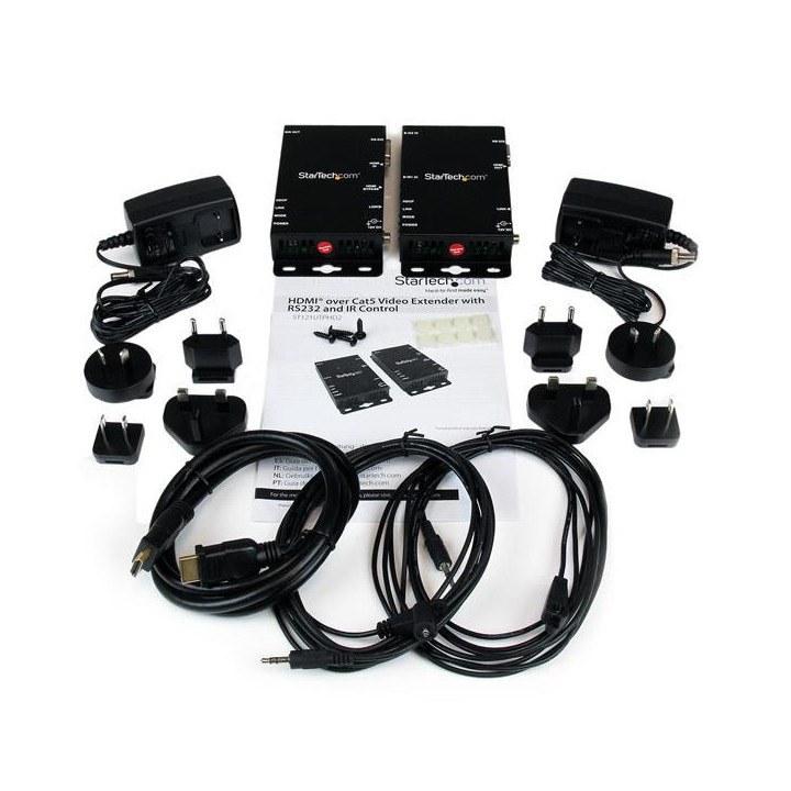 StarTech.com Extendeur HDBaseT HDMI via Cat5 - RS232 - IR - Ultra HD 4K - 100 m