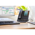 Poly Téléphone multimédia professionnel CCX 500 avec Open SIP et compatible PoE