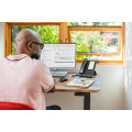 Poly Téléphone multimédia professionnel CCX 500 avec Open SIP et compatible PoE