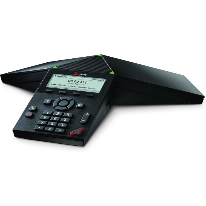 Poly Téléphone de conférence IP Trio 8300 compatible PoE sans radio