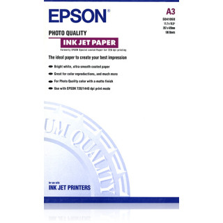 Epson Pap Couché Qual Photo A3 (100f./102g)