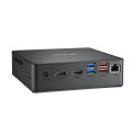 Shuttle XPC Nano PC NC40U7, Intel Core i7-1255U, 1x HDMI, 1x DP,1xUSB-C/DP, 6x USB3.2, 1x 2.5" bay, 2x M.2, 1x LAN, RAID, fonct