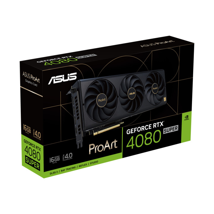 ASUS ProArt -RTX4080S-16G NVIDIA GeForce RTX 4080 SUPER 16 Go GDDR6X