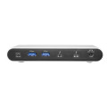 StarTech.com Adaptateur Thunderbolt 3 vers USB 3.1 (10 Gb/s) - 3 Puces Dédiées - 2 x USB-A 5Gbps avec Contrôleur Individuel 