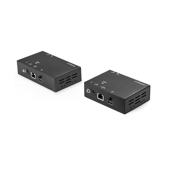 StarTech.com Rallonge HDMI sur CAT5e / CAT6 - Câble d'Alimentation - 4K 60Hz jusqu'à 70m - 1080p 60Hz jusqu'à 100m