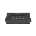StarTech.com Duplicateur et Effaceur de Disque Dur Autonome 1:1, Cloneur et Effaceur de Disque SATA HDD/SSD, Écran LCD, Confor