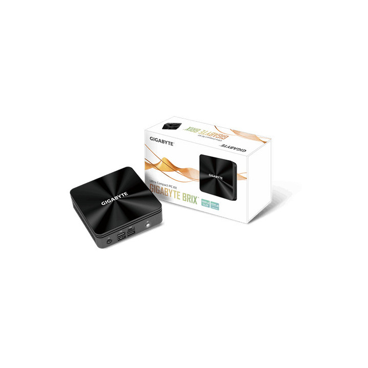 Gigabyte GB-BRI3-10110 barebone PC/ poste de travail Noir i3-10110U BGA 1528 2,1 GHz