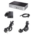 StarTech.com Dock USB-C - Mini Dock avec Hub USB-C HDMI avec 1x USB Type-C & 3x USB-A, Ethernet, Audio - Mini Docking Station U