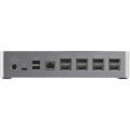StarTech.com Dock USB-C - Mini Dock avec Hub USB-C HDMI avec 1x USB Type-C & 3x USB-A, Ethernet, Audio - Mini Docking Station U