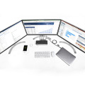 StarTech.com Dock USB-C & USB-A - Station d'Accueil Universelle à Triple Écran DisplayPort & HDMI 4K 60Hz - 85W Power Deliver