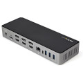 StarTech.com Dock USB-C & USB-A - Station d'Accueil Universelle à Triple Écran DisplayPort & HDMI 4K 60Hz - 85W Power Deliver
