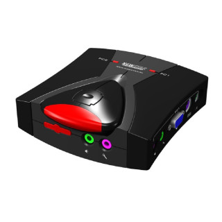 Neomounts Commutateur KVM , 2 ports, PS/2, Audio