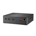 Shuttle XPC Nano PC NC40U5, Intel Core i5-1235U, 1x HDMI, 1x DP,1xUSB-C/DP, 6x USB3.2, 1x 2.5" bay, 2x M.2, 1x LAN, RAID, fonct