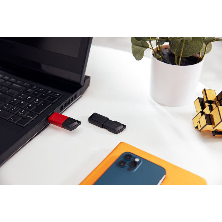 Kingston Technology DataTraveler 128GB USB3.2 Gen1 Exodia M (Noir + Rouge)