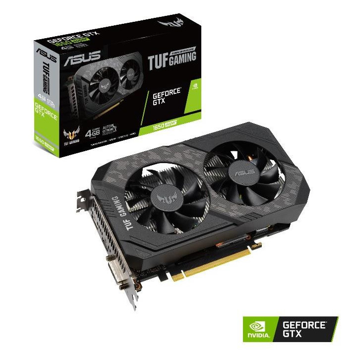 ASUS TUF Gaming TUF-GTX1650S-4G-GAMING NVIDIA GeForce GTX 1650 SUPER 4 Go GDDR6