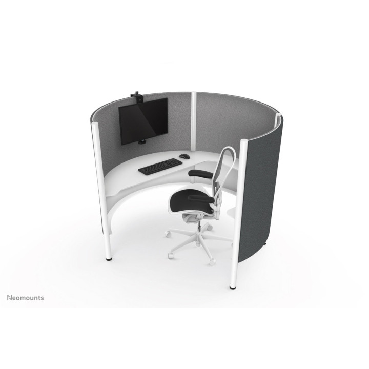 Neomounts FPMA-CH100BLACK Support d'écran à fixer 10-30" - pour le mur de séparation - rotatif