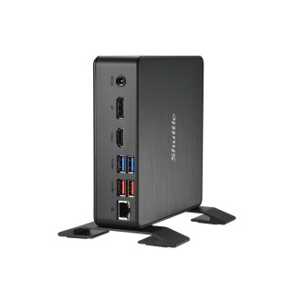 Shuttle XPC Nano PC NC40U3, Intel Core i3-1215U, 1x HDMI, 1x DP,1xUSB-C/DP, 6x USB3.2, 1x 2.5" bay, 2x M.2, 1x LAN, RAID, fonct