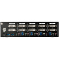 StarTech.com Commutateur écran clavier souris USB à double affichage DVI - 4 ports