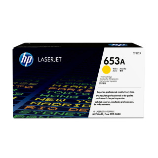 HP 653A toner jaune authentique LaserJet