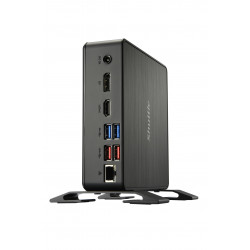 Shuttle XPC Nano PC NC40U, Intel Celeron 7305U, 1x HDMI, 1x DP,1xUSB-C/DP, 6x USB3.2, 1x 2.5" bay, 2x M.2, 1x LAN, RAID, foncti