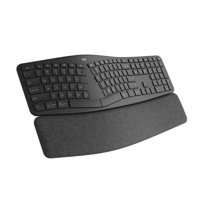 Logitech ERGO K860 clavier Bureau Bluetooth AZERTY Français Graphite