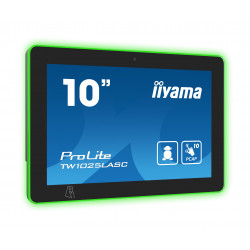 iiyama TW1025LASC-B1PNR écrans d’affichage de salle de réunion 25,6 cm (10.1") 1280 x 800 pixels LED 802.11b, 802.11g, Wi-F