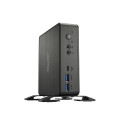 Shuttle Nano PC Système NC4010XA, Intel Celeron 7305, 4GB RAM, 128GB M.2 SSD, 1x HDMI, 1x DP,1xUSB-C/DP, 6x USB3.2, 1x 2.5" ba