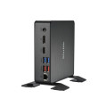 Shuttle Nano PC Système NC4010XA, Intel Celeron 7305, 4GB RAM, 128GB M.2 SSD, 1x HDMI, 1x DP,1xUSB-C/DP, 6x USB3.2, 1x 2.5" ba