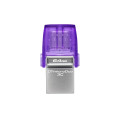 Kingston Technology DataTraveler 64 Go microDuo 3C 200 Mo/s dual USB-A + USB-C