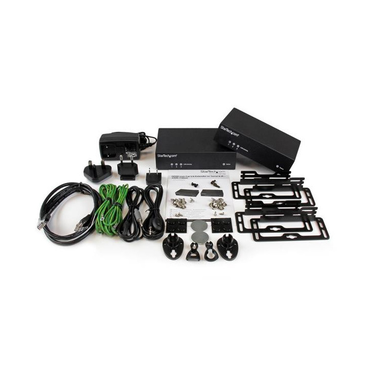 StarTech.com Extender HDBaseT HDMI sur Cat5e / Cat6 - Power over Cable - RS232 - IR - Ethernet 10/100 - Ultra HD 4K - 100 m