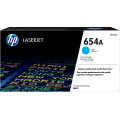HP 654A toner cyan authentique LaserJet