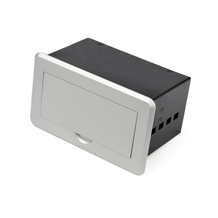 StarTech.com Boîtier de connexion pour table de réunion avec entrées DisplayPort, HDMI et VGA