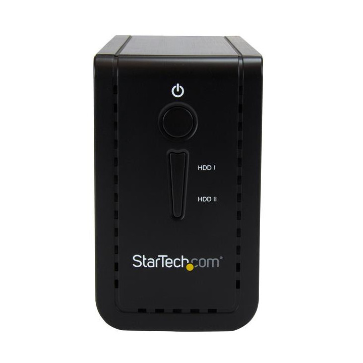 StarTech.com Boîtier USB 3.1 pour deux disques durs SATA de 3,5" (6 Gb/s) avec RAID - USB-C et USB-A