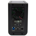 StarTech.com Boîtier USB 3.1 pour deux disques durs SATA de 3,5" (6 Gb/s) avec RAID - USB-C et USB-A