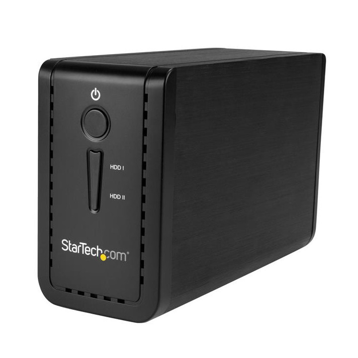 StarTech.com Boîtier USB 3.1 pour deux disques durs SATA de 3,5" (6 Gb/s) avec RAID - USB-C et USB-A