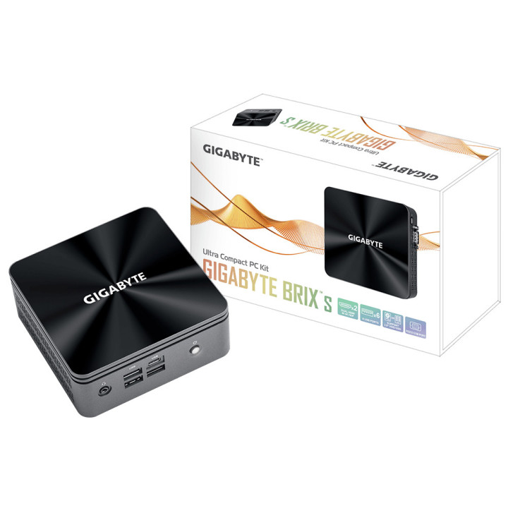 Gigabyte GB-BRi5H-10210(E) UCFF Noir i5-10210U 1,6 GHz